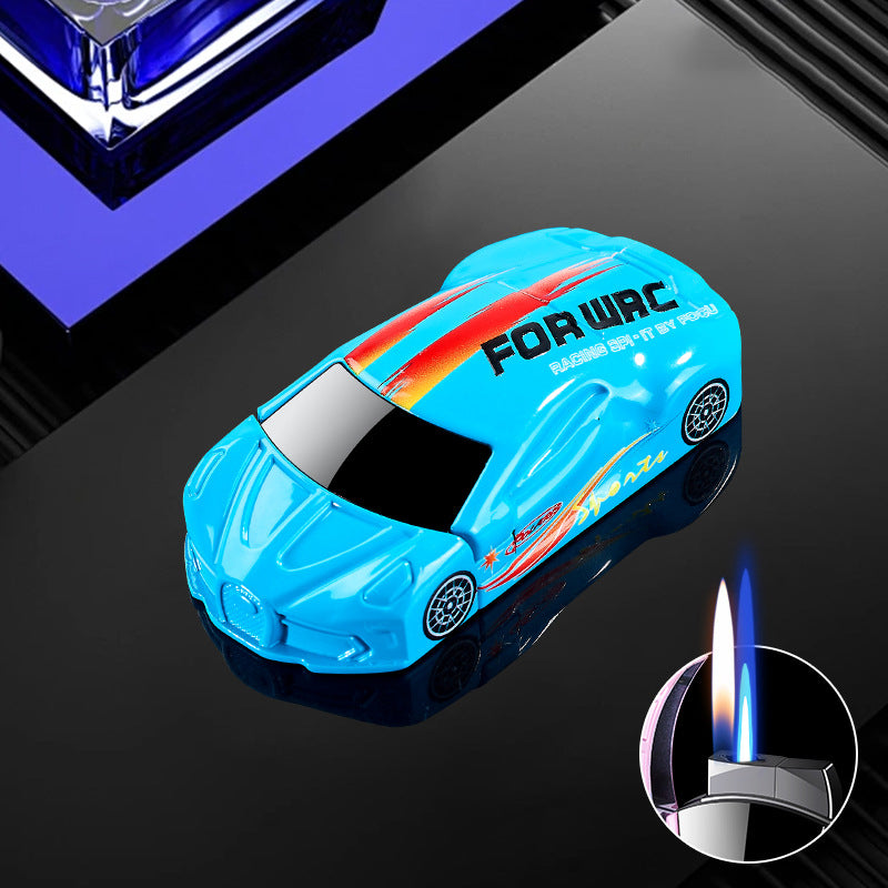 Magic Fire Blue Flame Inflatable Straight Runner Lighter