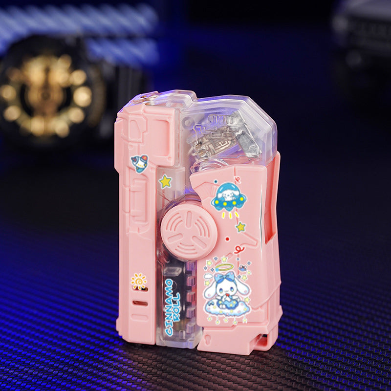 Cartoon Lighter Flashing Light Folding GG00