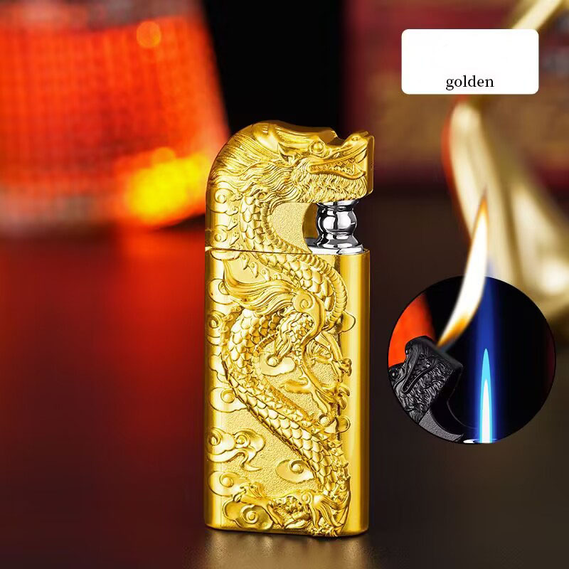 Dragon Lighter Dual Flame Mode Refillable Lighter