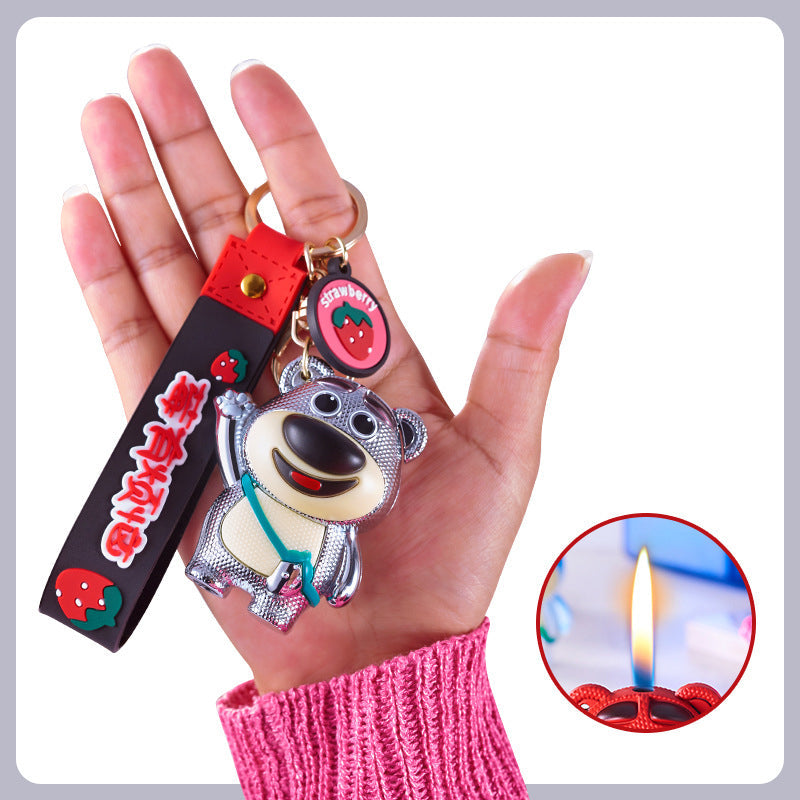 Cartoon Strawberry Bear Lighter