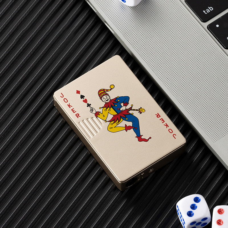 Poker flush card lighter