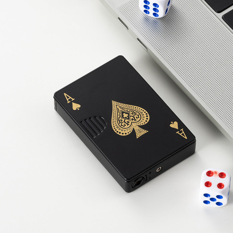 Poker flush card lighter