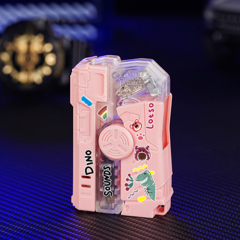 Cartoon Lighter Flashing Light Folding GG00