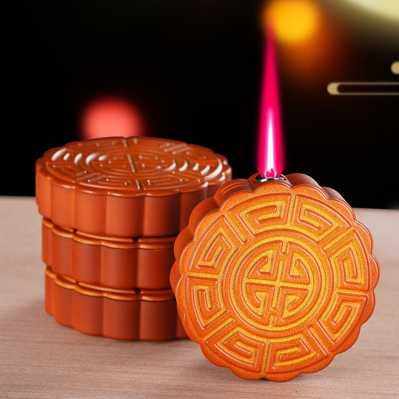 Mooncake shaped lighter