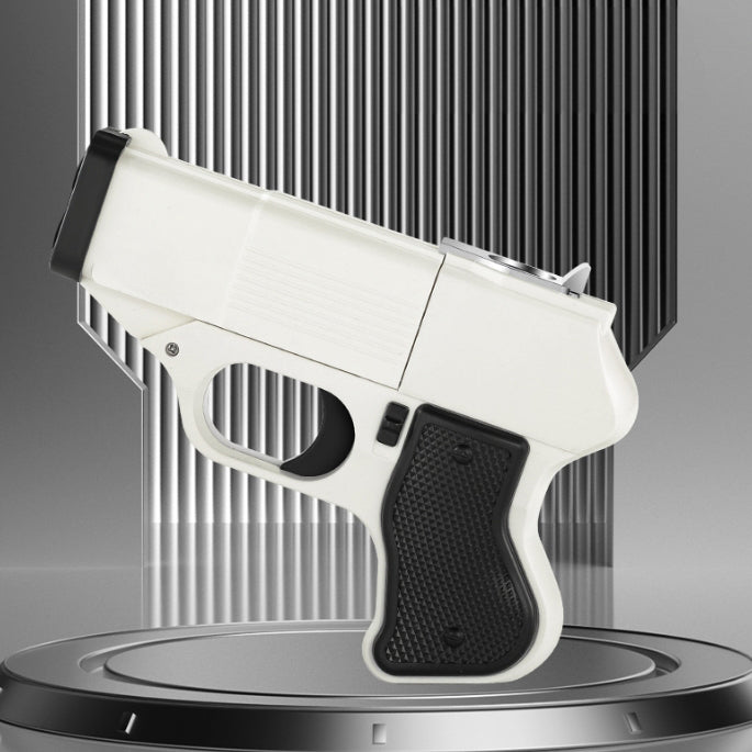 Blue Flame Personalized Windproof Inflatable Pistol Model Lighter