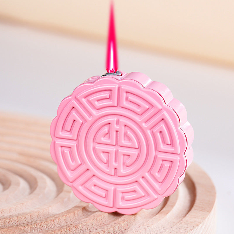 Mooncake shaped lighter