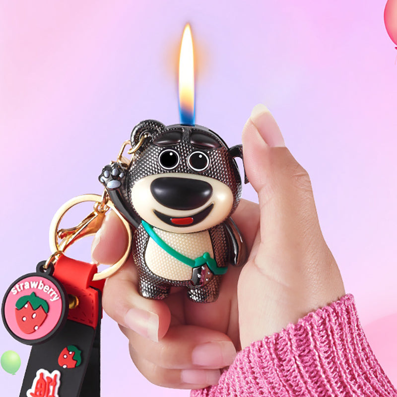 Cartoon Strawberry Bear Lighter