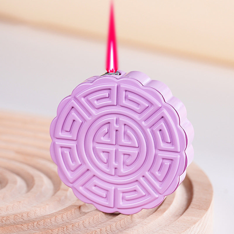 Mooncake shaped lighter