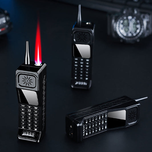 Retro Nostalgia Big Brother Shape Windproof Inflatable Lighter