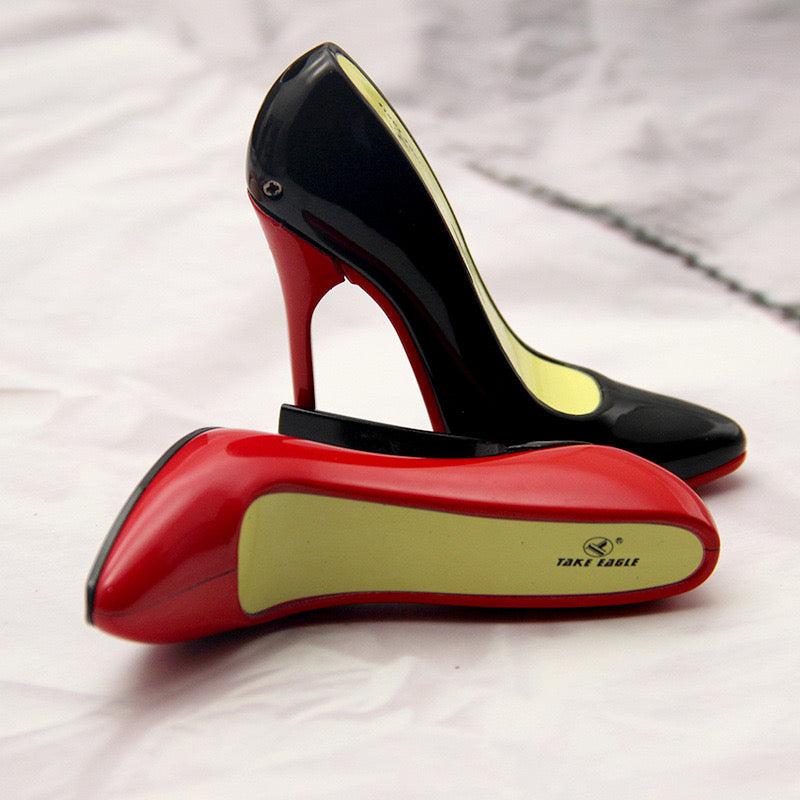 High heels refillable lighter