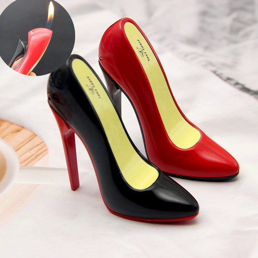 High heels refillable lighter