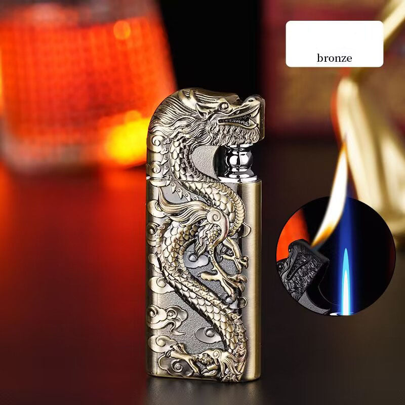 Dragon Lighter Dual Flame Mode Refillable Lighter