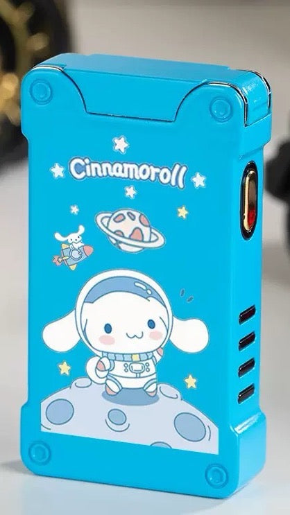 Luminous projection double arc lighter