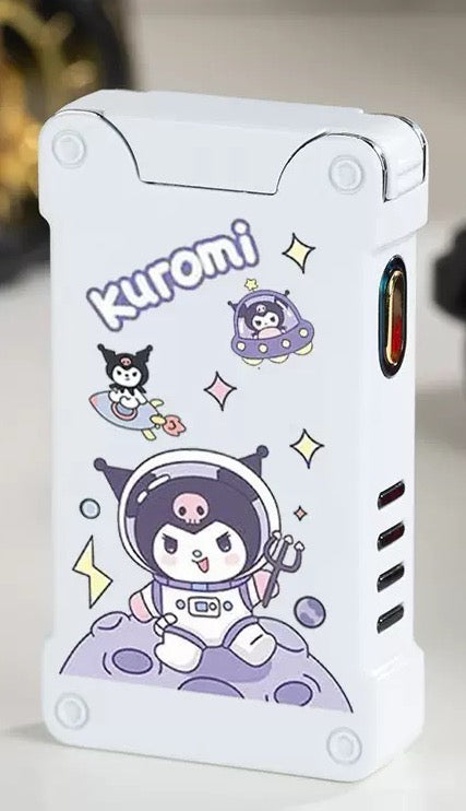 Luminous projection double arc lighter