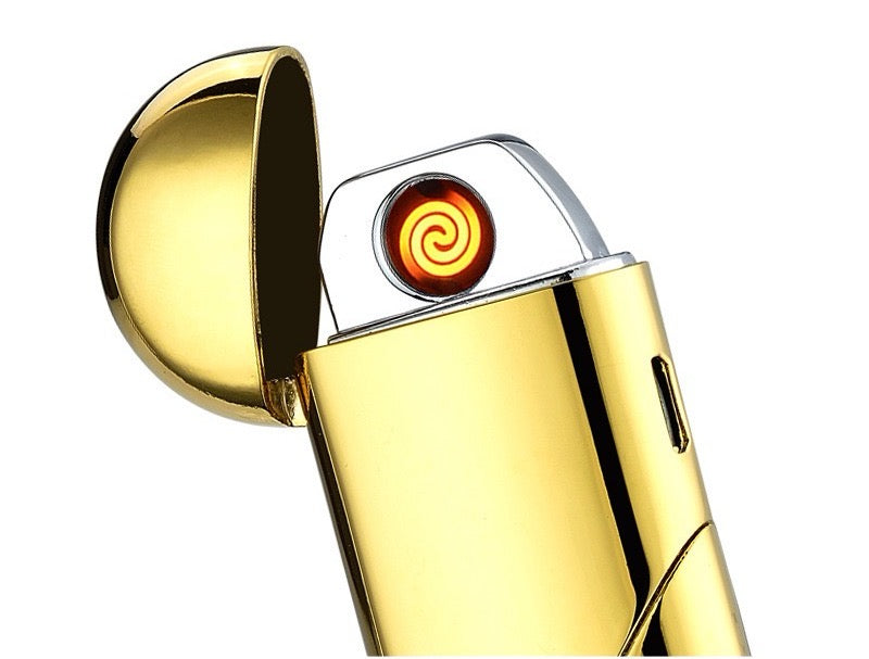 Love electric dual-use lighter can be folded