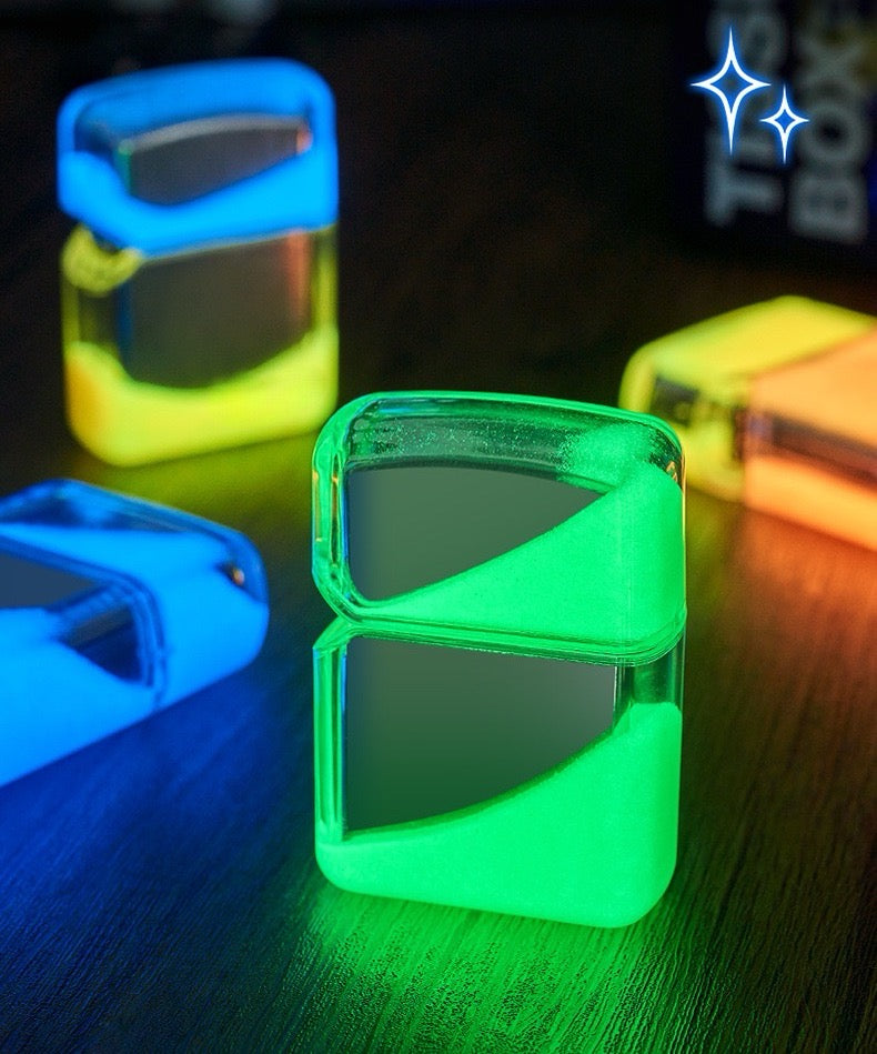 Luminous flash sand cool kerosene lighter