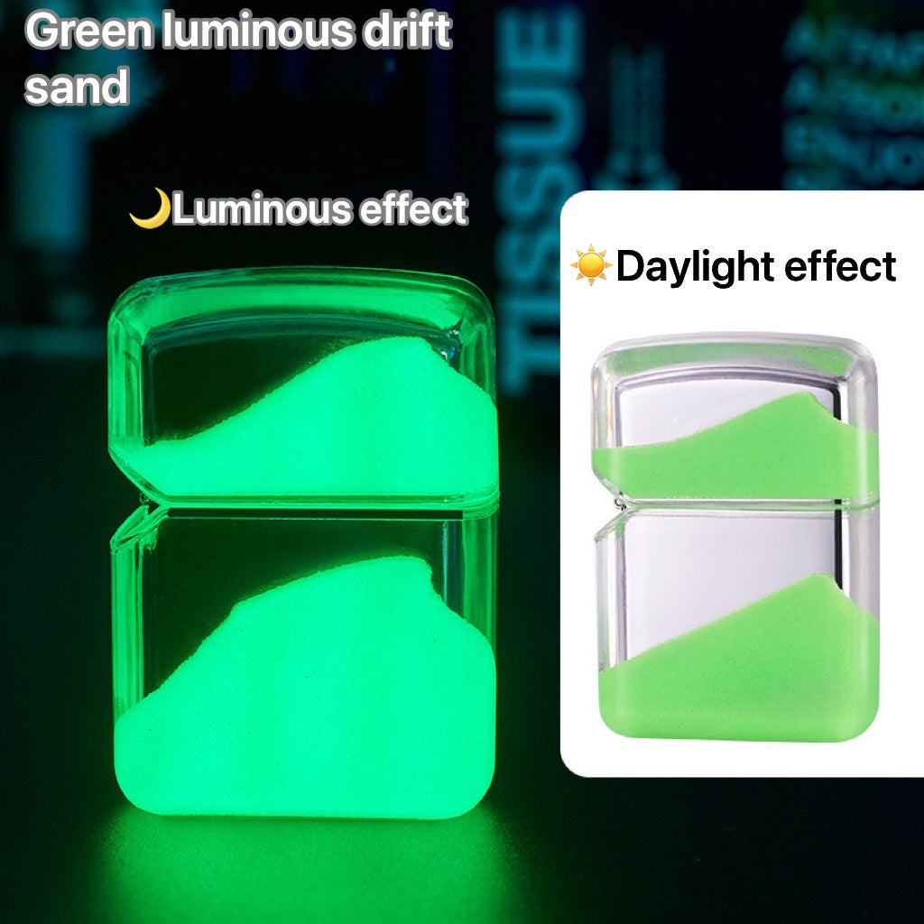 Luminous flash sand cool kerosene lighter
