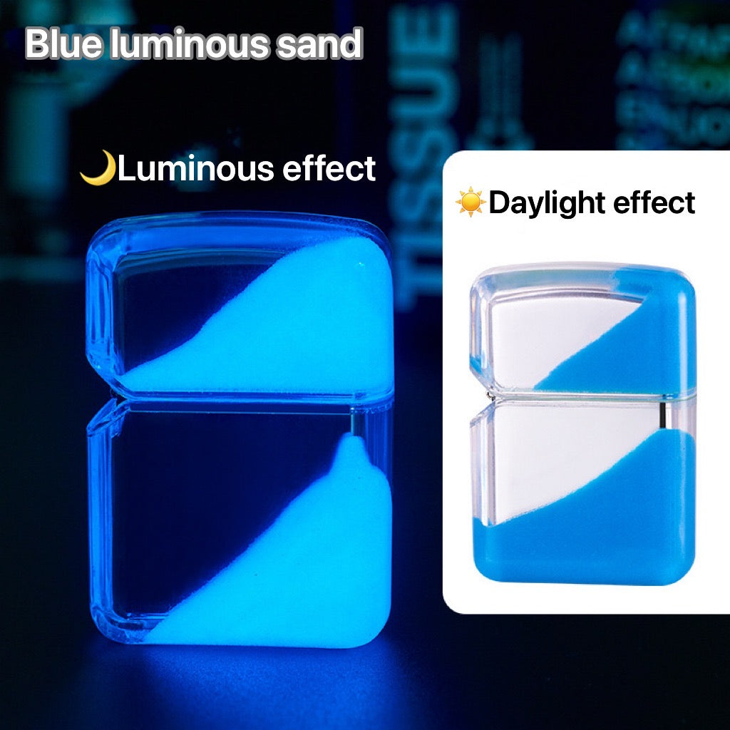 Luminous flash sand cool kerosene lighter