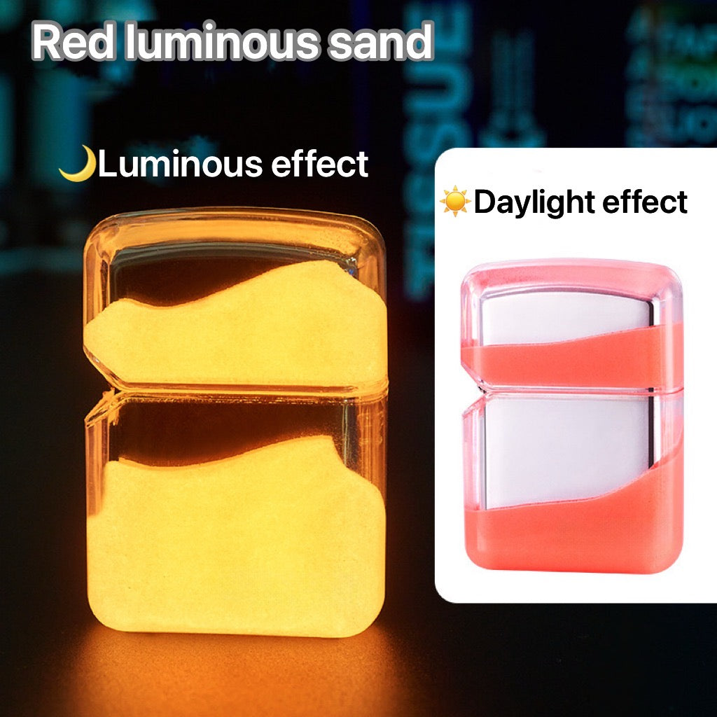 Luminous flash sand cool kerosene lighter