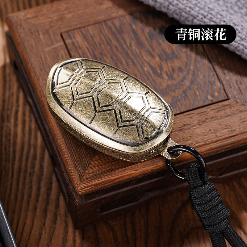 Turtle windproof inflatable lighter can rotate