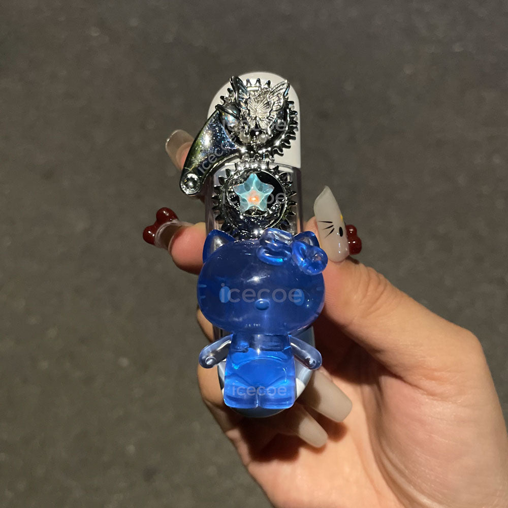 Cartoon luminous Kitty 3D three-dimensional lighter