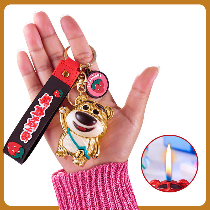 Cartoon Strawberry Bear Lighter
