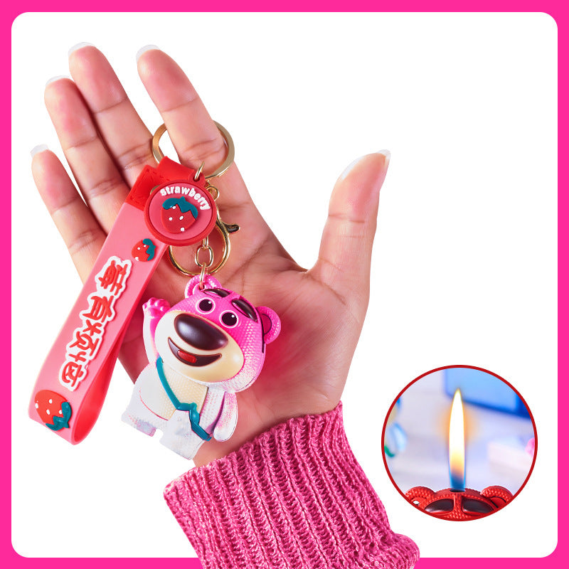 Cartoon Strawberry Bear Lighter