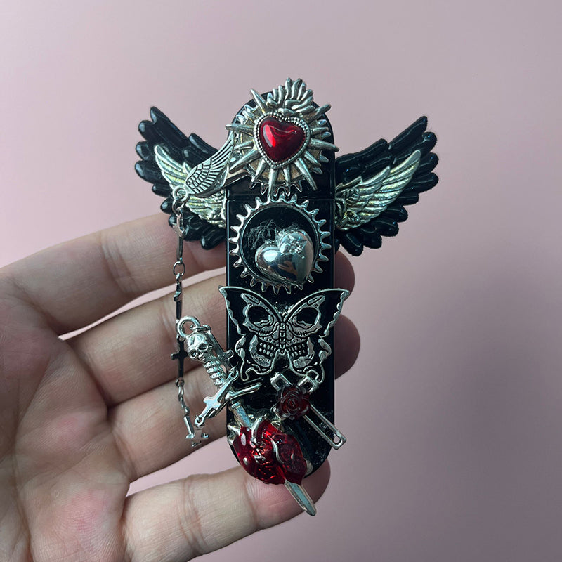 Handmade DIY Inflatable Lighter Devil's Wings