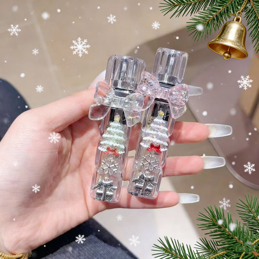 Christmas Sparkling Diamond Rotatable Pink Cute Lighter Y2K Subculture